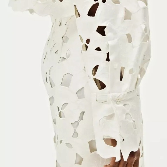 H&M Satin Eyelet Shirt—Rare/Sold Out! - Picture 3 of 7